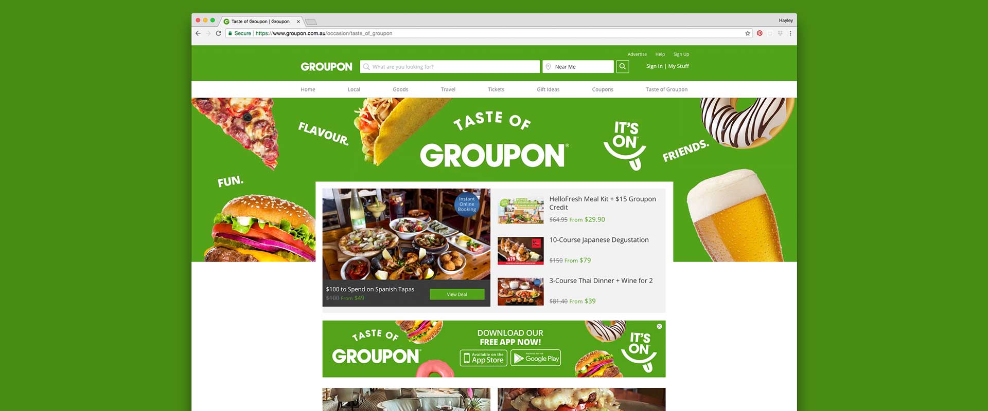 groupon campaign