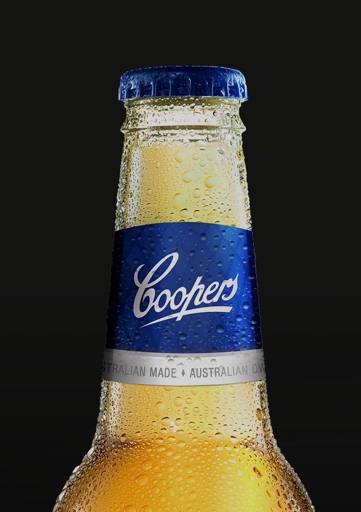 Packaging Design Sydney project for Coopers Beer Brewery by Australian packaging design agency Percept, image D