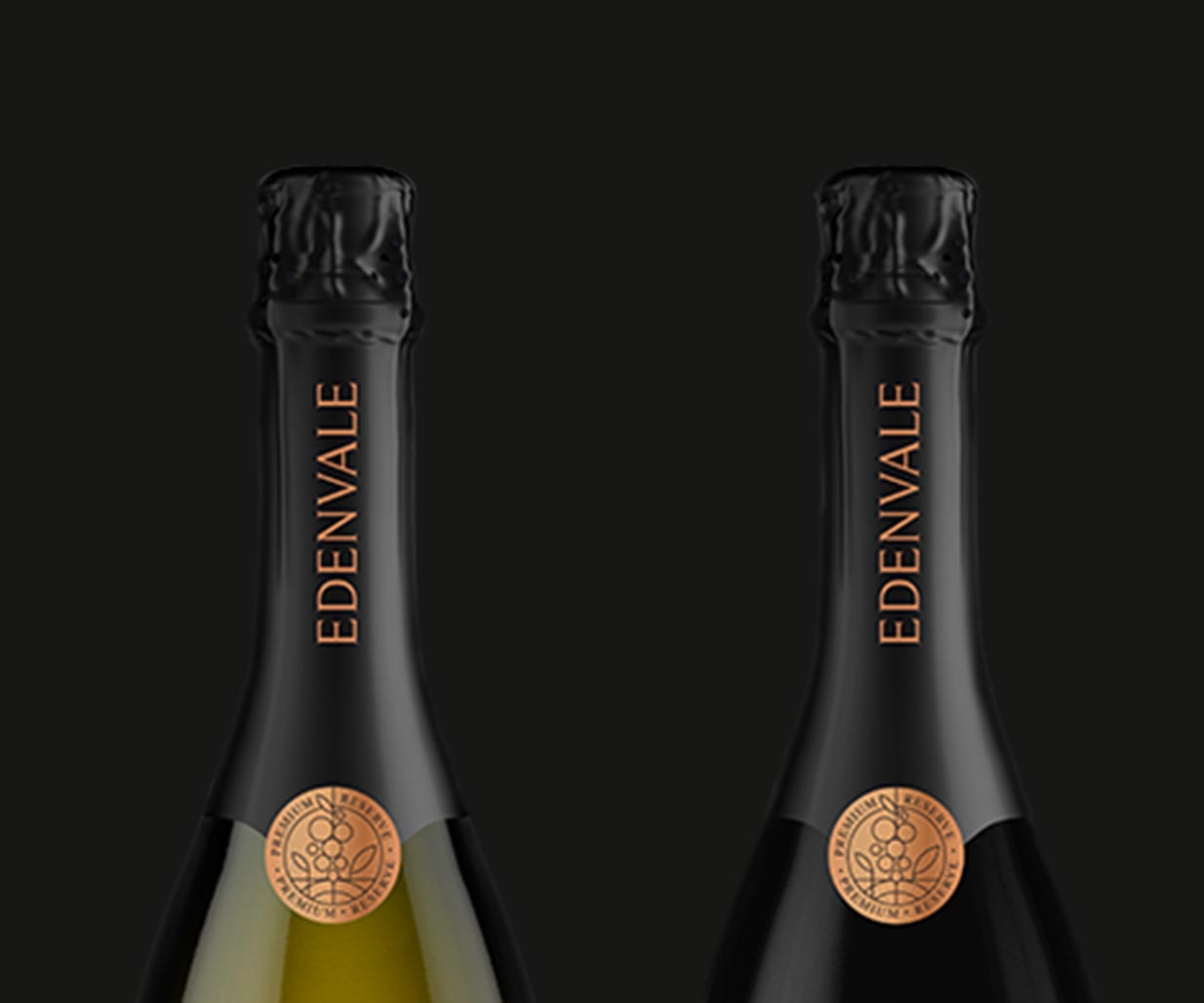 Australian wine label designers, Percept, create branding and packaging design for Edenvale, project image C