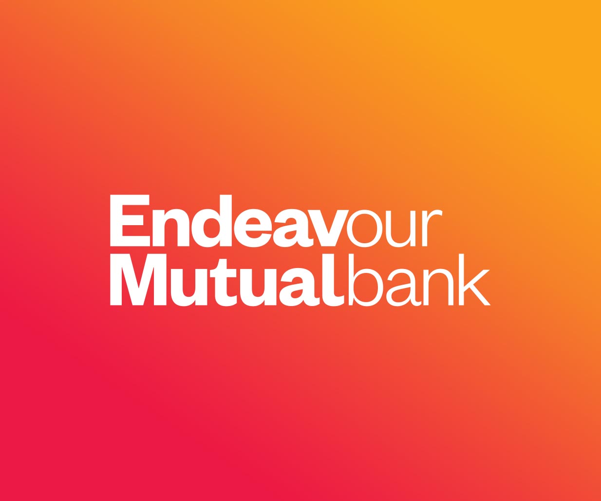 Rebranding, Brand Identity Design & Roll-out project for financial services company, Endeavour Mutual Bank, Sydney, Australia, image A