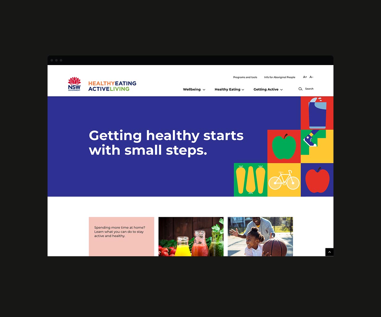Brand Identity System Design project by Brand Agency, Percept, for NSW Government Health, Sydney, Australia, thumbnail image d