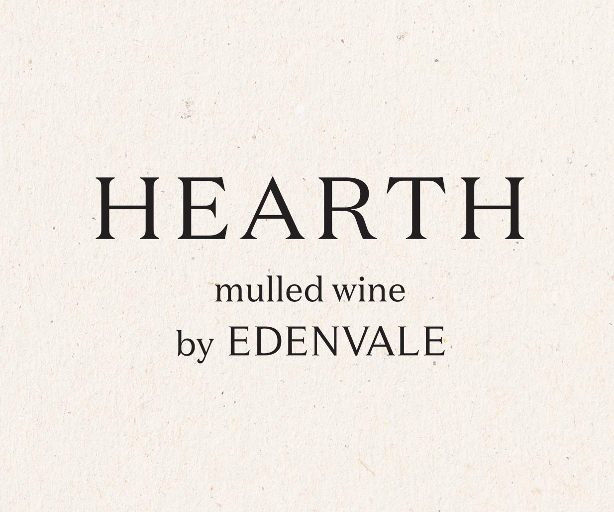 Wine Label Design project for Edenvale mulled wine by Australian packaging agency, Percept, image A