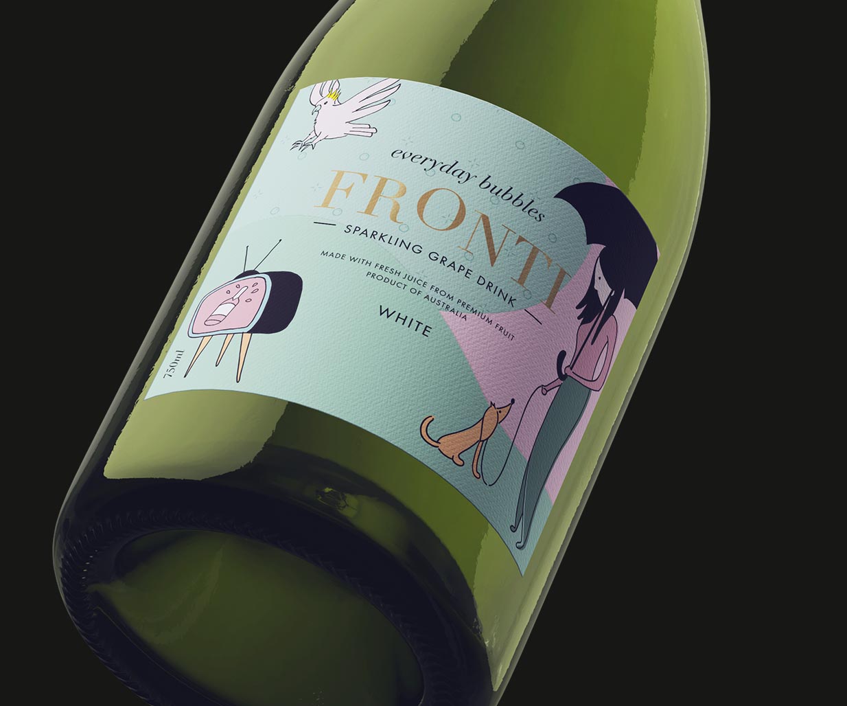 Wine Packaging Design project by Branding Agency, Percept, image J
