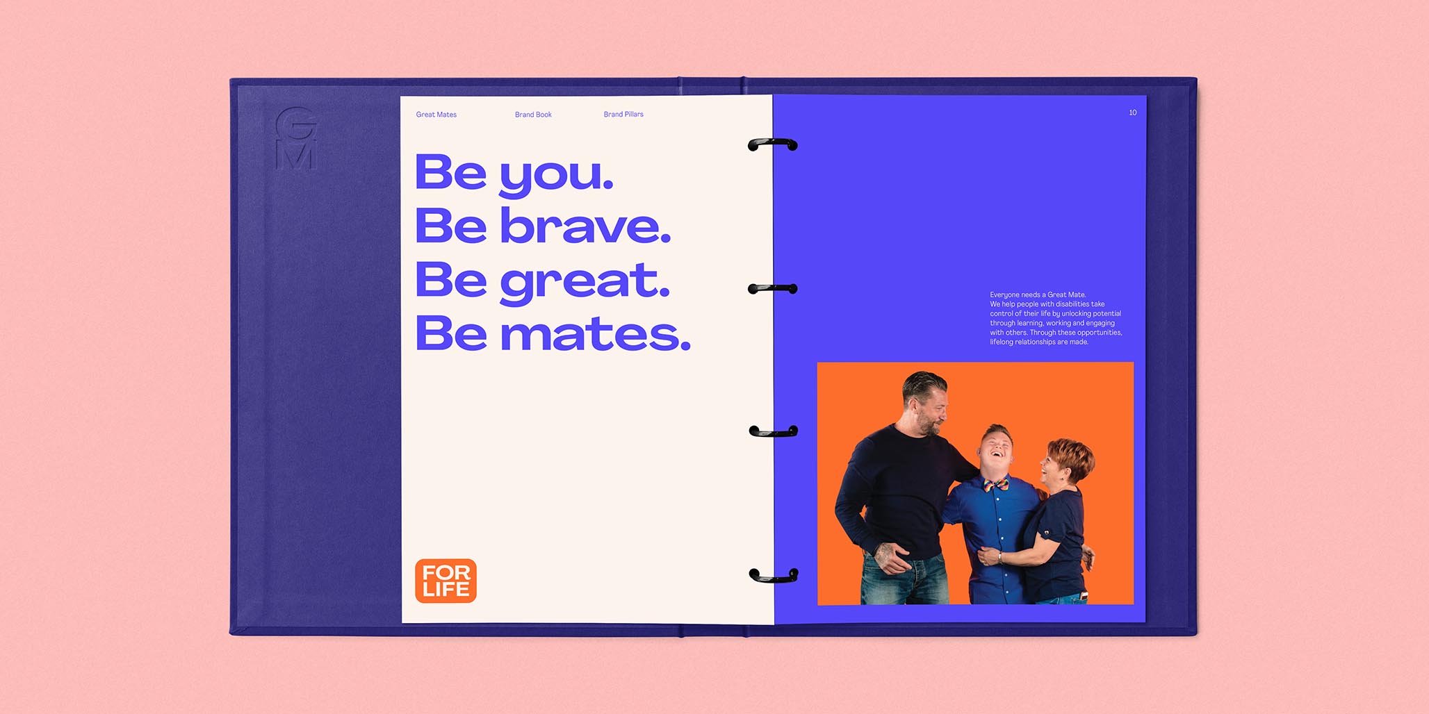 Brand Identity for Great Mates in Queensland, Australia, by Percept Brand Design, image M