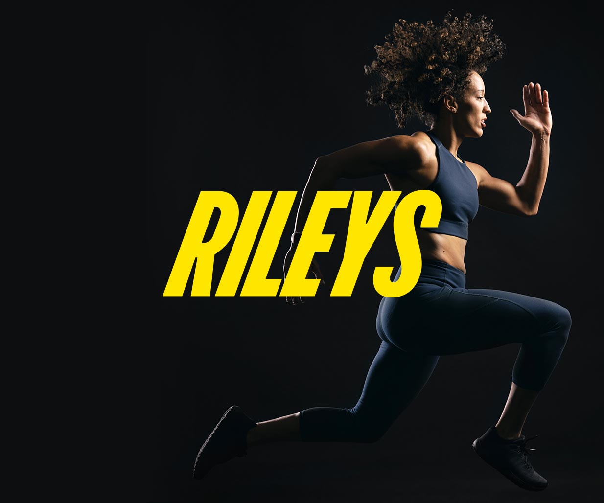 Brand identity design for Rileys Gym by Australian branding agency, Percept, image O