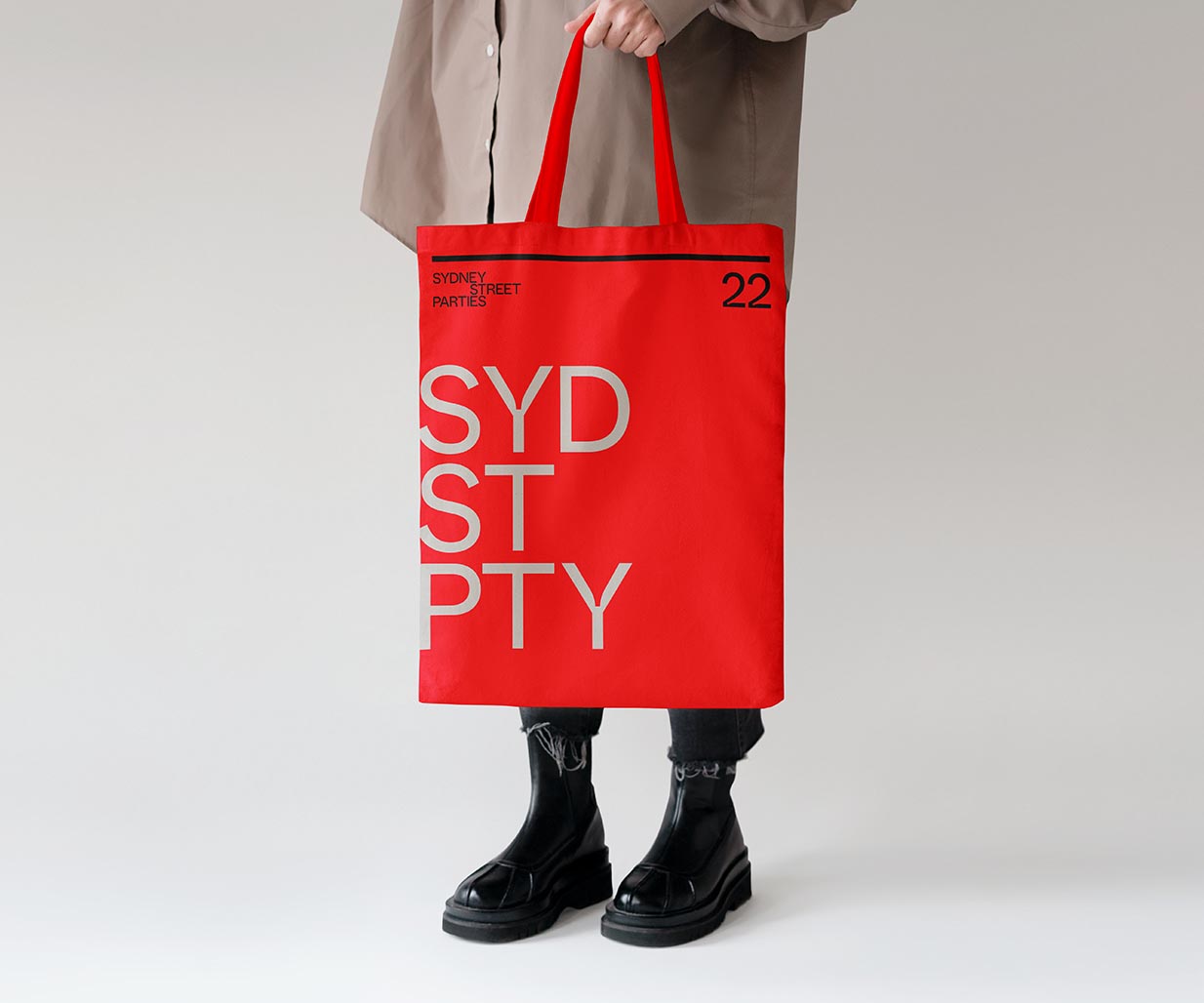 Branding Services for Sydney Street Party, where Percept were among the Branding Agencies selected for this design pitch, image I