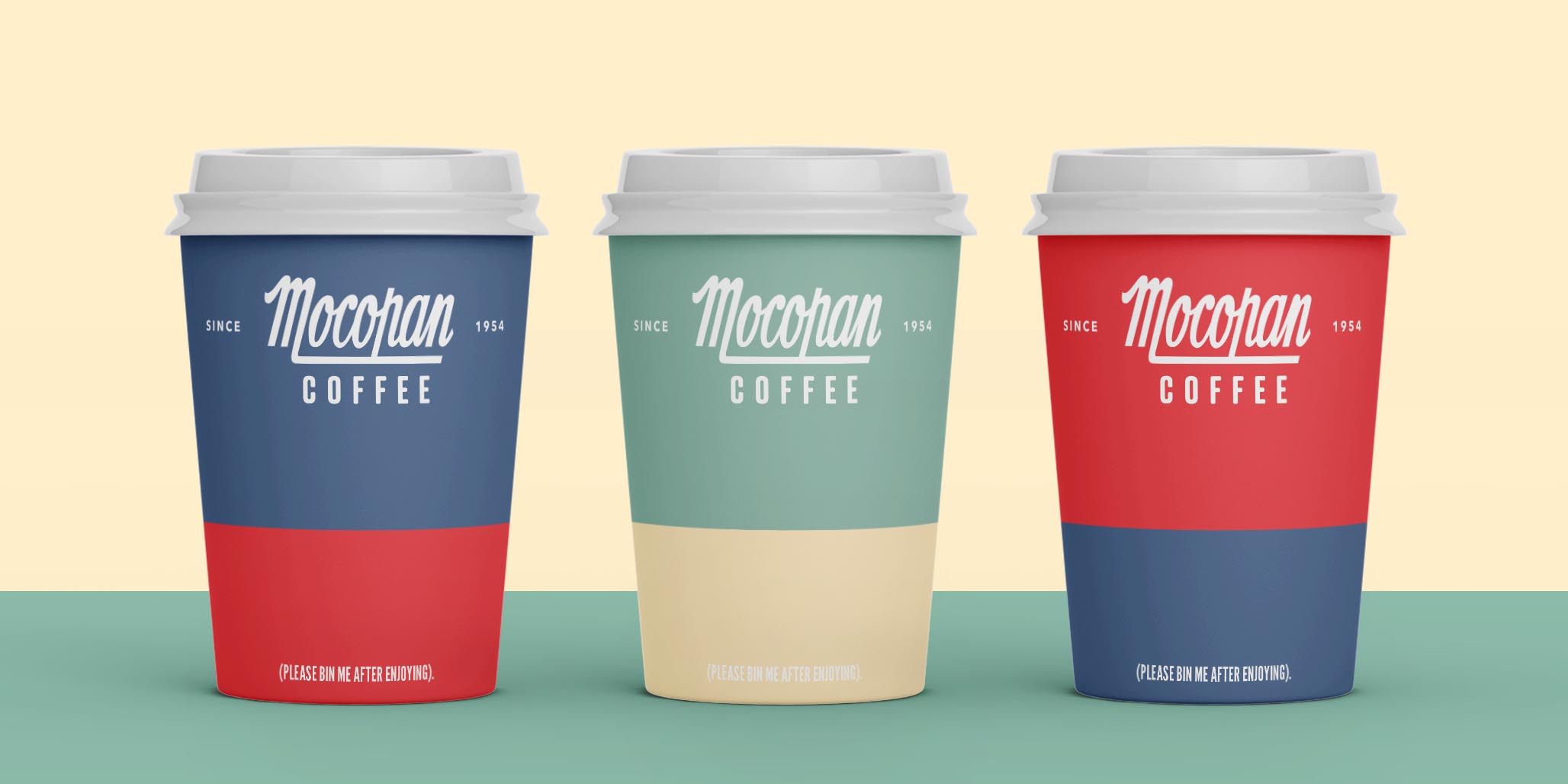Brand design agency, Percept, creates new packaging design for Suntory's Mocopan Coffee as part of a brand refresh project, image F