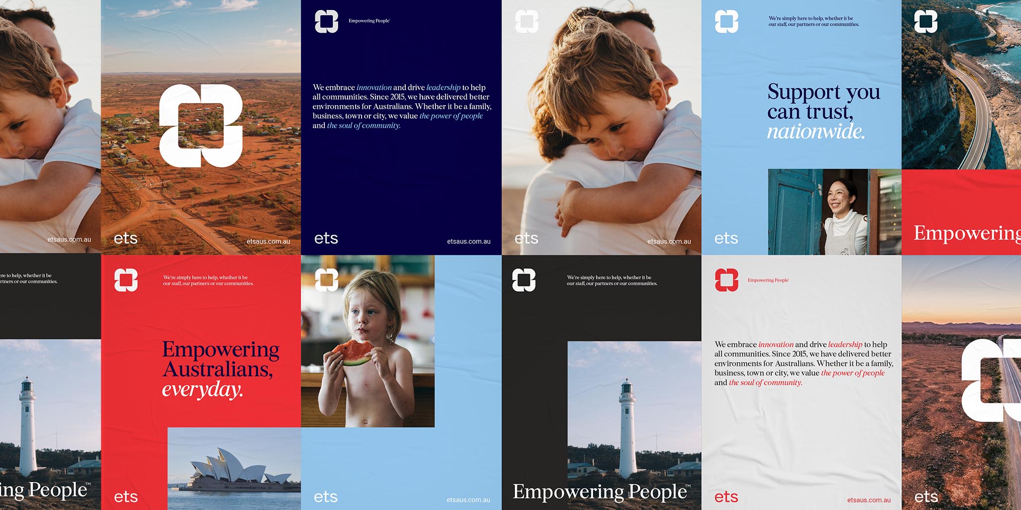 Brand strategy and rebranding for an Australian company by brand designers, Percept, Image I