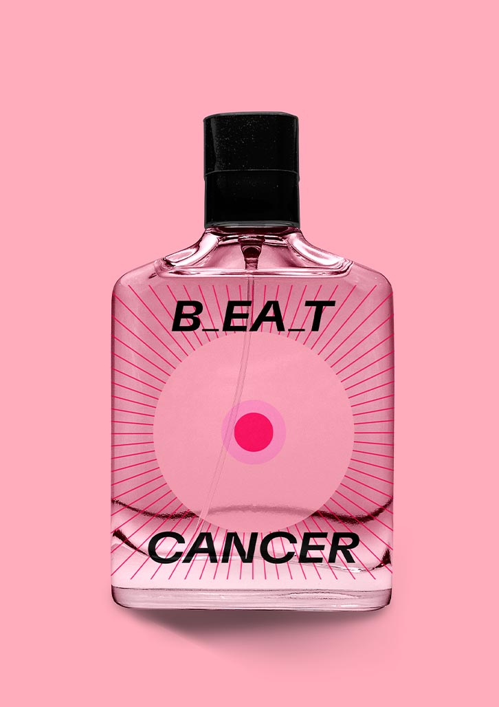 Branding agency, Percept, flips 'pink' to create KNIP in a branding and communication design project to help raise funds for charity to beat breast cancer, Image L