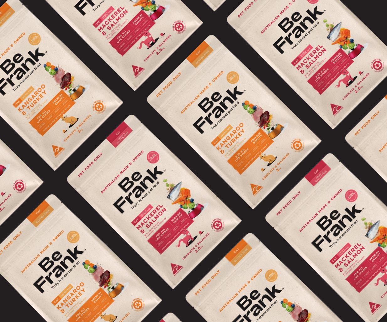 Creative product packaging design by brand identity agency, Percept, for pet care retail products – Image F