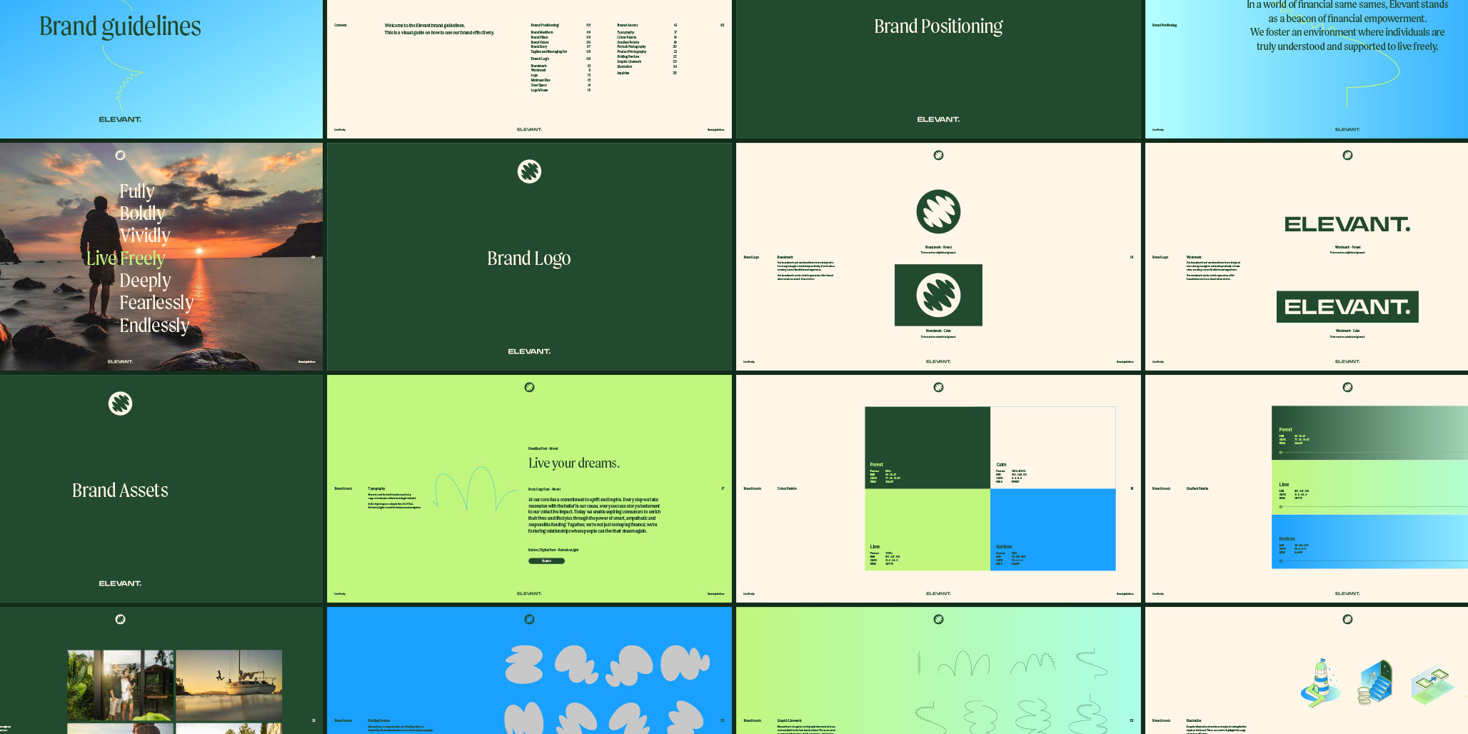 Brand identity agency, Percept, created this identity design that reshaped branding in the finance sector. Image – P