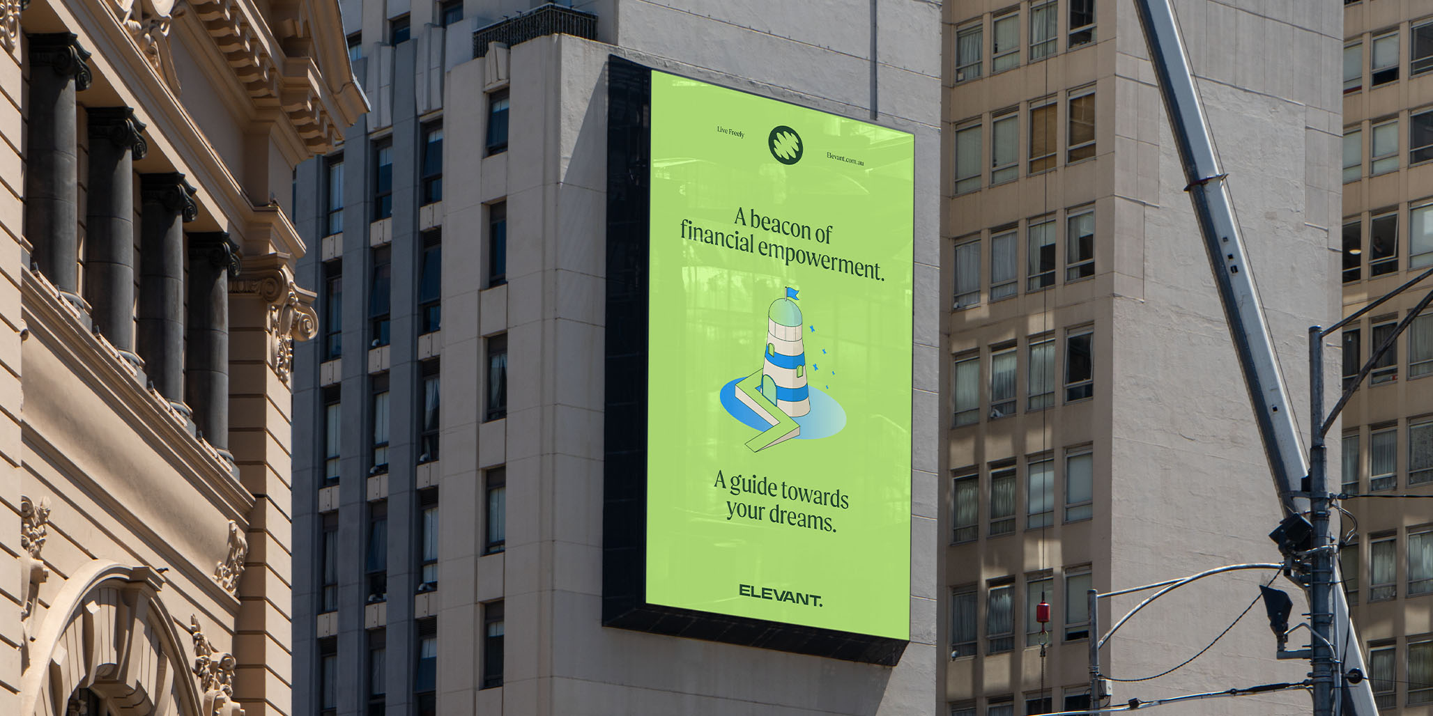 Brand identity agency, Percept, created this identity design that reshaped branding in the finance sector. Image – R