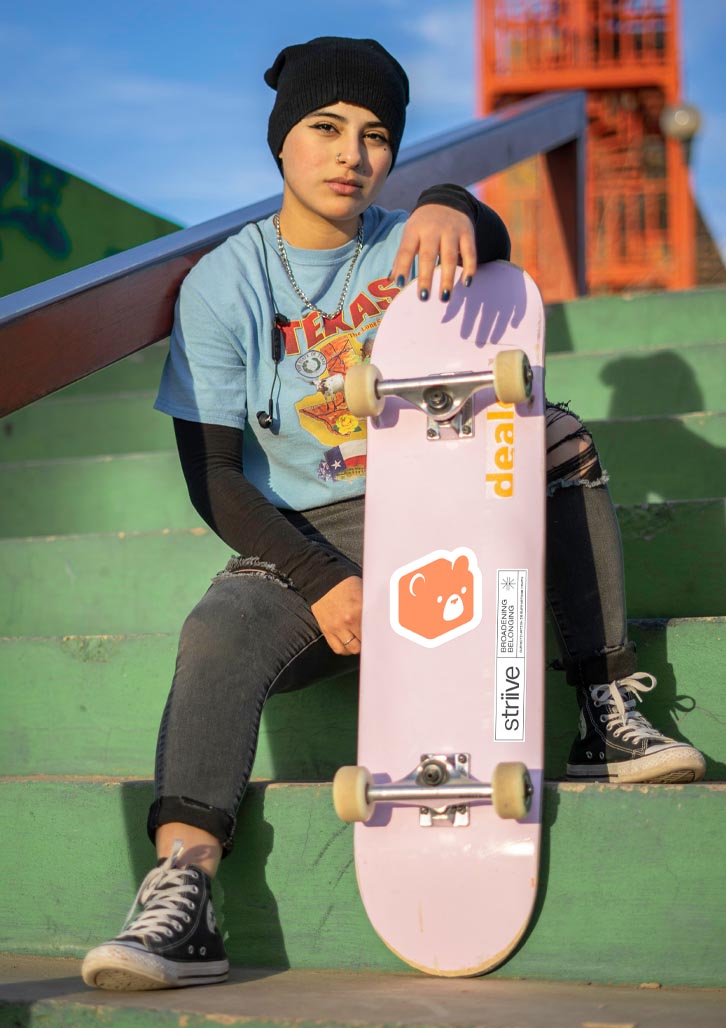 Brand designer, Percept, effectively connects with the young people of Australia with modern brand identity design. Image N