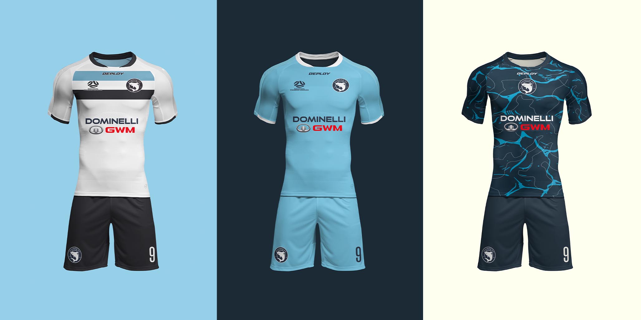 Brand identity agency, Percept, rebrand of Sharks FC - Image E