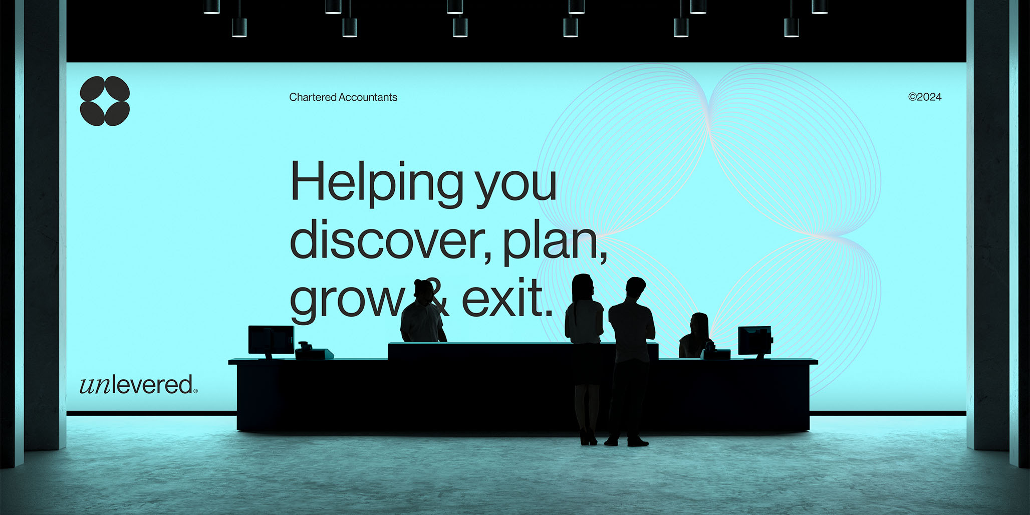 Brand identity design for a professional services company rebrand in Sydney, Australia – Image U