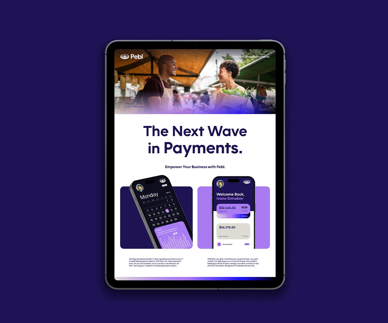 Design agency, Percept, created a brand identity for this Australian fintech company – Image F