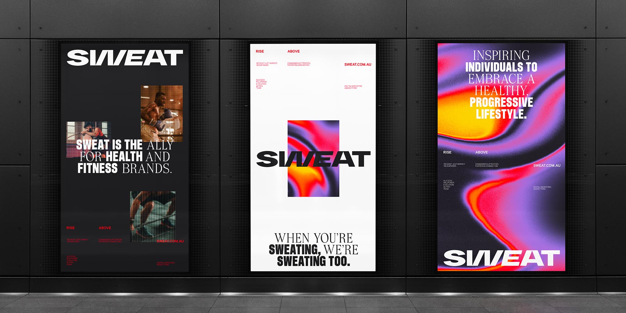 Branding for repositioning a marketing agency in Australia. Brand positioning, brand communications and digital branding – Image G