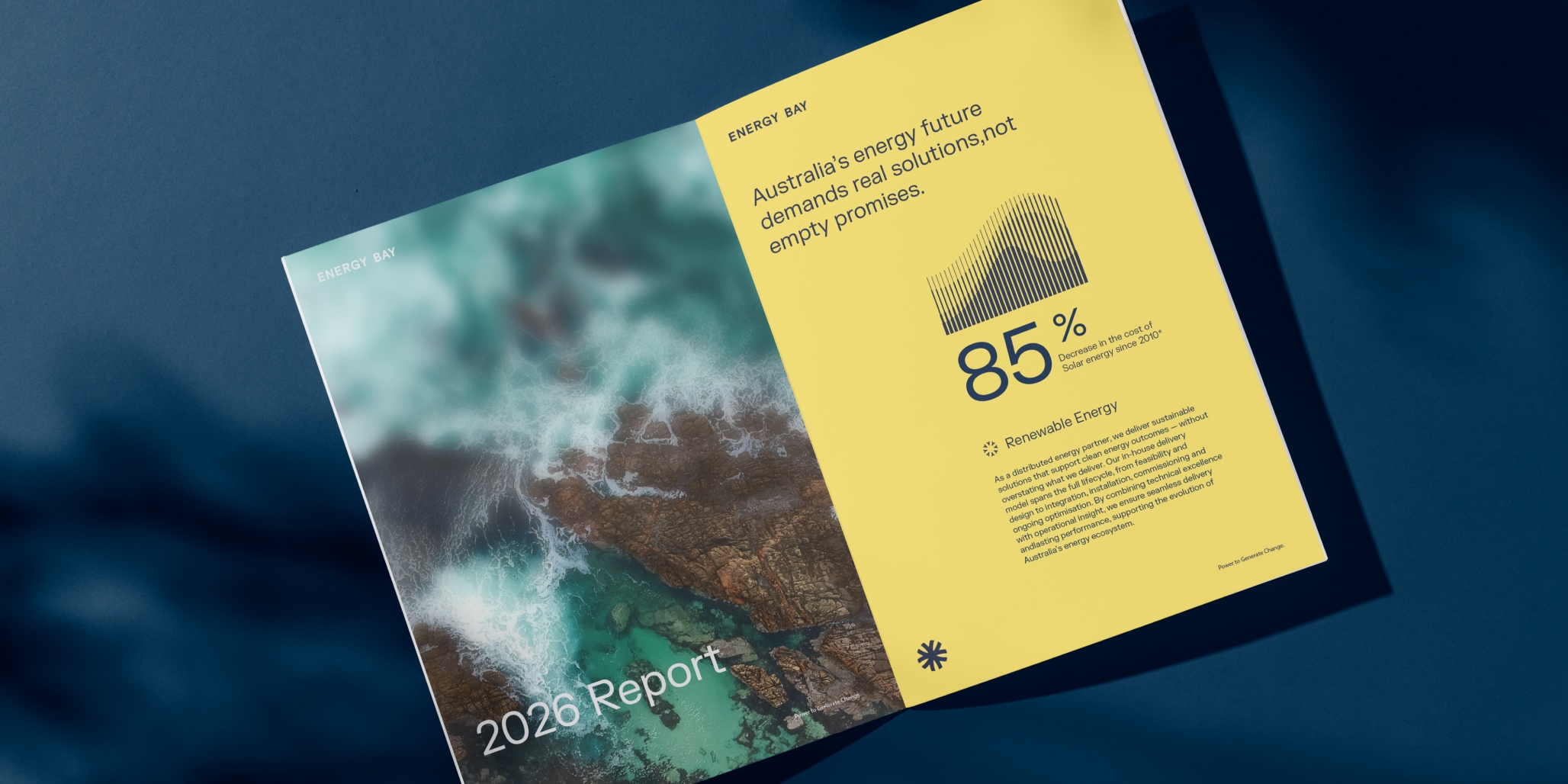 Corporate branding and new identity design by Percept in Sydney Australia. Image J