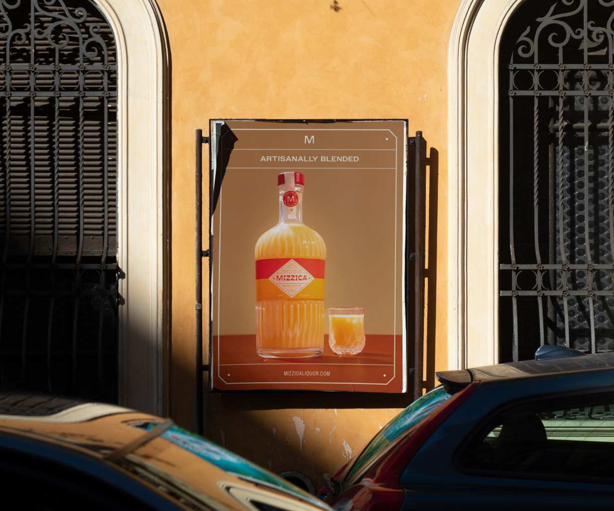 Branding and packaging design by Percept that feels contemporary and unmistakable on shelf for an Italian alcohol beverage in the Australian market. Image R