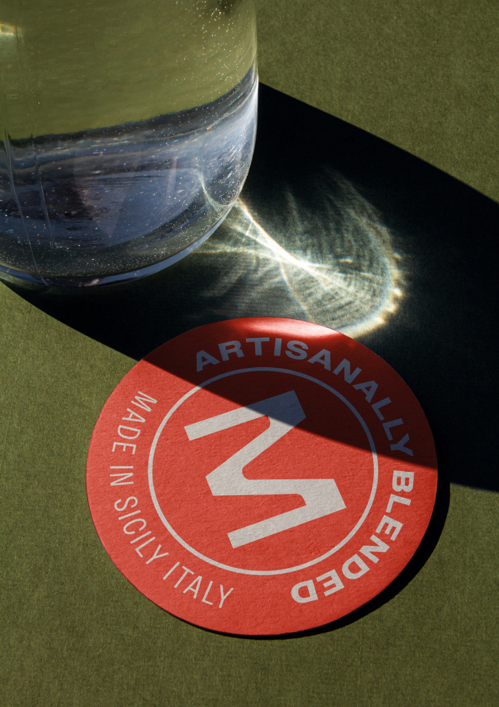 Branding and packaging design by Percept that feels contemporary and unmistakable on shelf for an Italian alcohol beverage in the Australian market. Image S