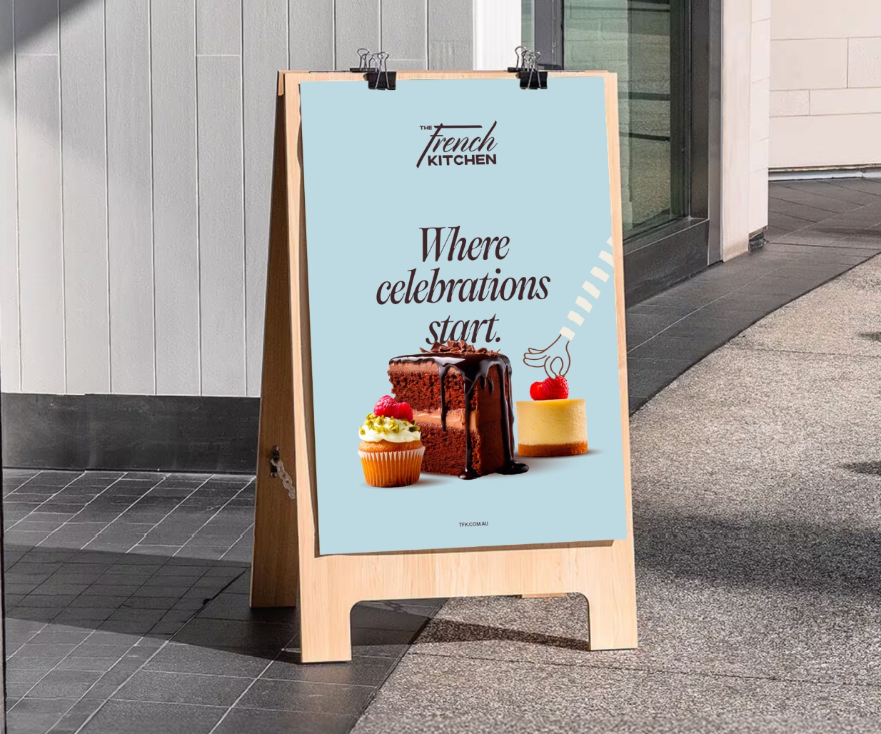 Percept was brought in as the brand designer to redefine The French Kitchen's retail branding and wholesale food packaging. The brand design feels as good as it tastes. Image H