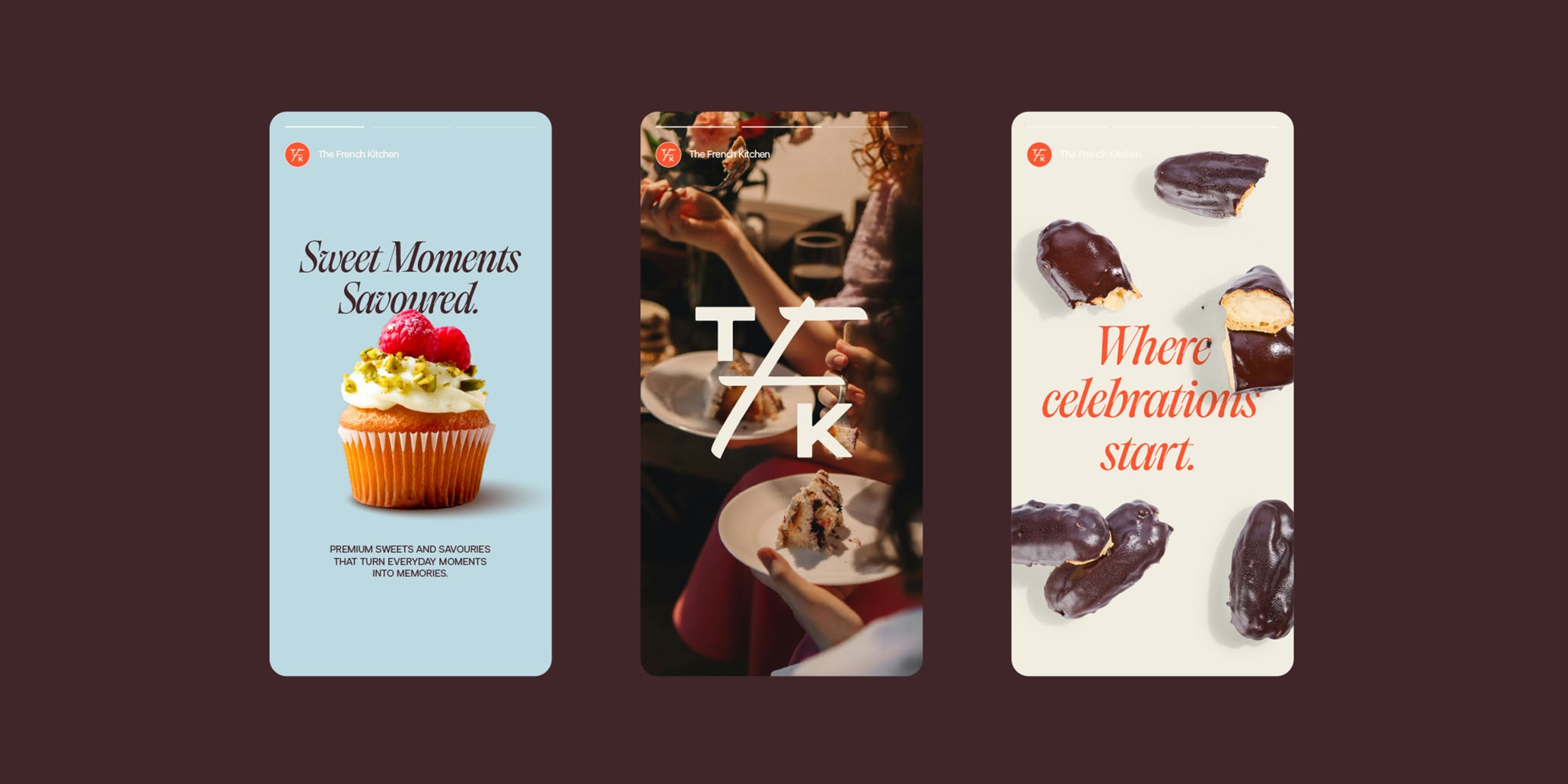 Percept was brought in as the brand designer to redefine The French Kitchen's retail branding and wholesale food packaging. The brand design feels as good as it tastes. Image T