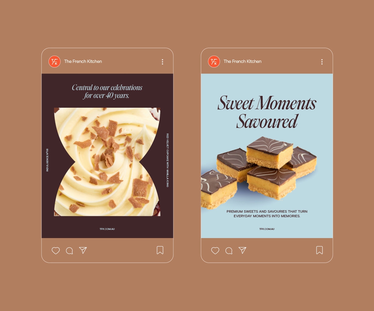Percept was brought in as the brand designer to redefine The French Kitchen's retail branding and wholesale food packaging. The brand design feels as good as it tastes. Image U