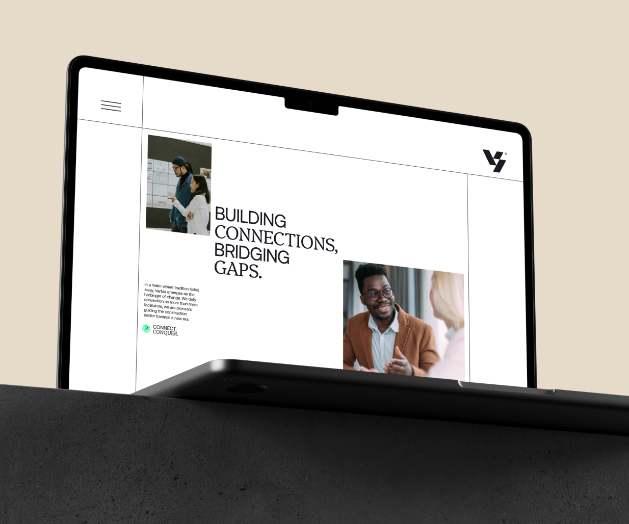 Percept is a brand designer that specialises in brand identity as demonstrated here. Image G