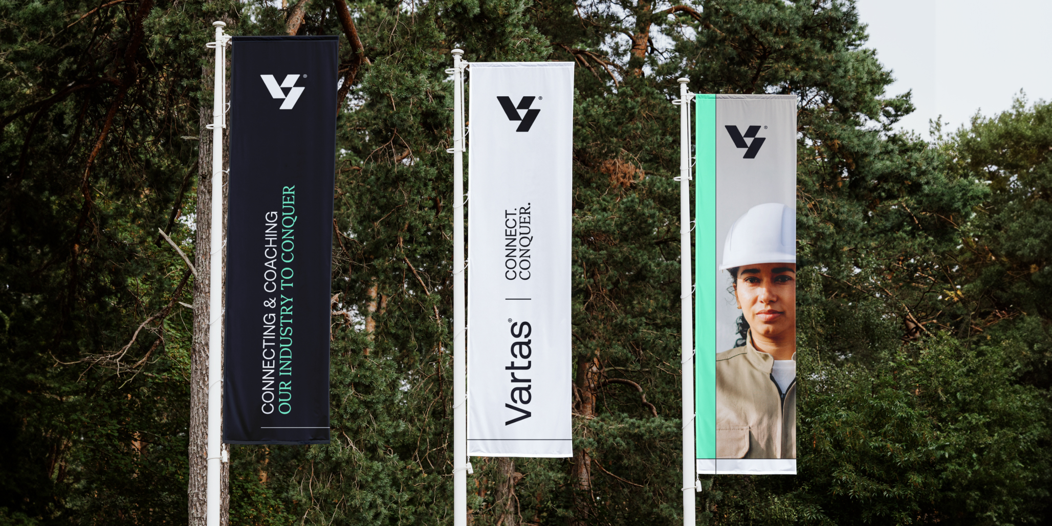 Percept is a brand designer that specialises in brand identity as demonstrated here. Image I